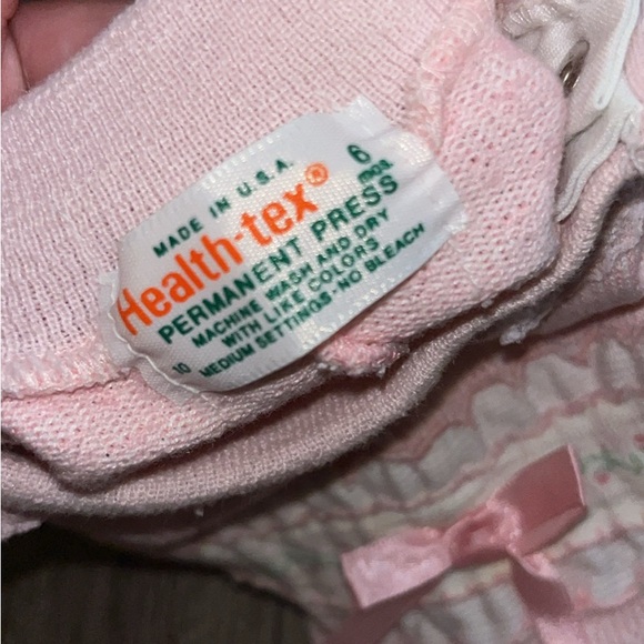 Healthtex Pink Ruffled One Piece - Picture 3 of 3